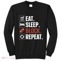 Lineman Art For Women Football Player Offensive Lineman Sweatshirt thumb 0