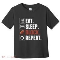Lineman Art For Women Football Player Offensive Lineman Toddler T-Shirt thumb 0