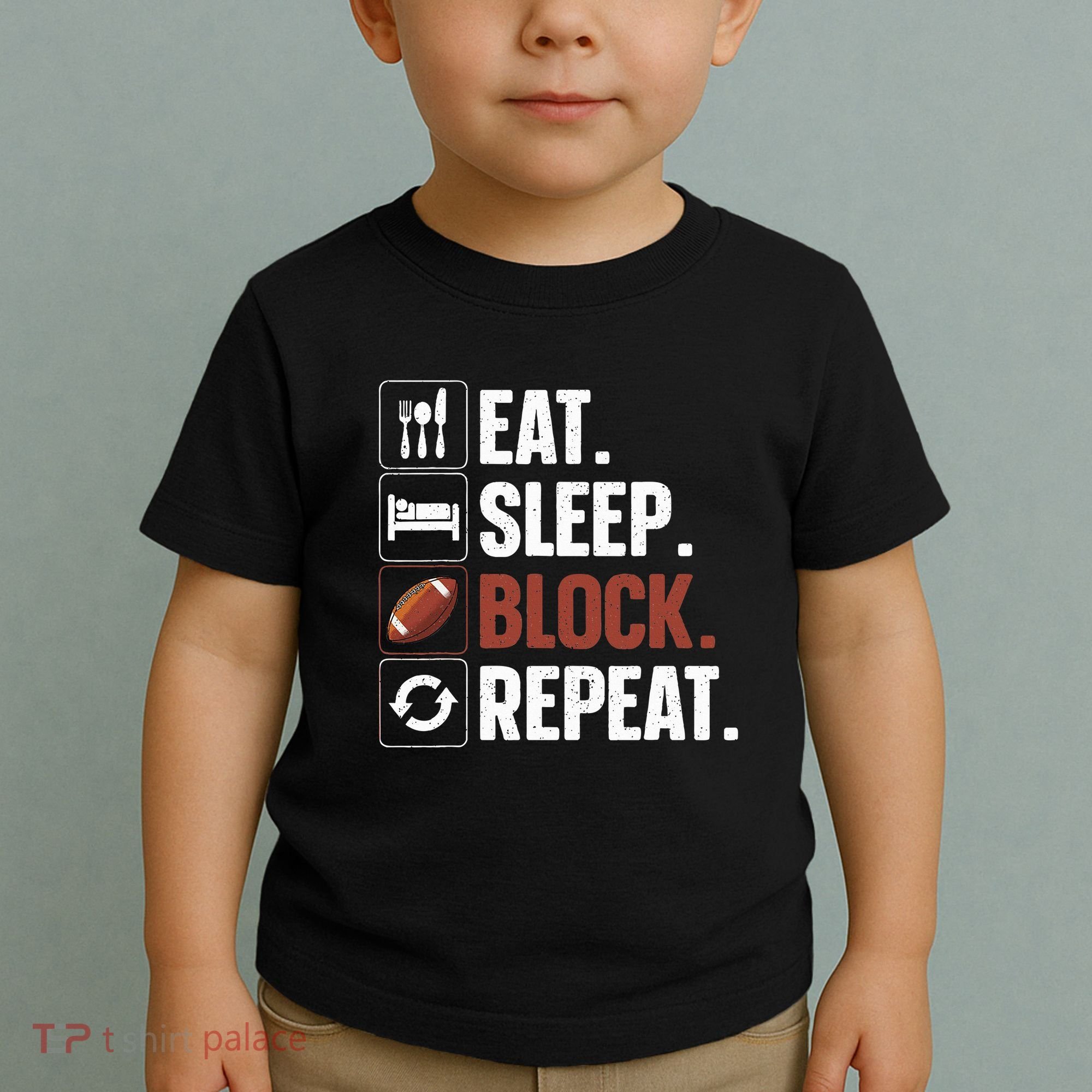Lineman Art For Women Football Player Offensive Lineman Toddler T-Shirt