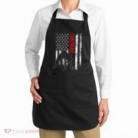 Lineman American Football Us Flag Apron thumb 2
