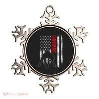Lineman American Football Us Flag Ornament thumb 0