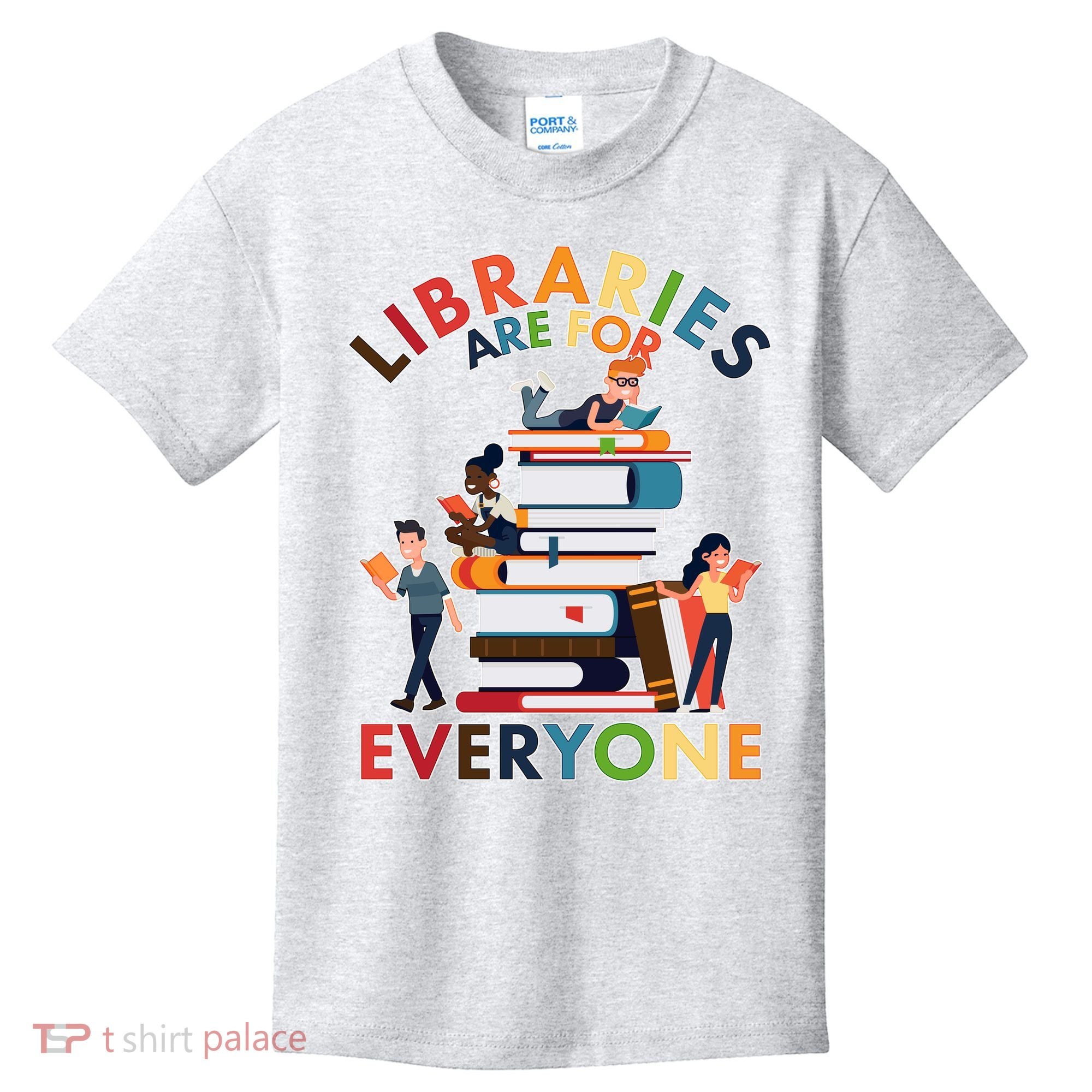 Libraries Are For Everyone Book Lover Kids T-Shirt