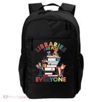 Libraries Are For Everyone Book Lover Backpack thumb 0