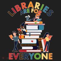 Libraries Are For Everyone Book Lover Beanie thumb 2