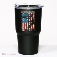 Lineman American Flag Electric Cable Gift Patriotic Lineman Tumbler thumb 0