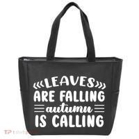 Leaves Are Falling Autumn Is Calling Tote Bag thumb 0