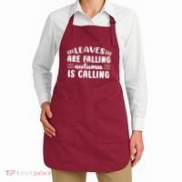 Leaves Are Falling Autumn Is Calling Apron thumb 2