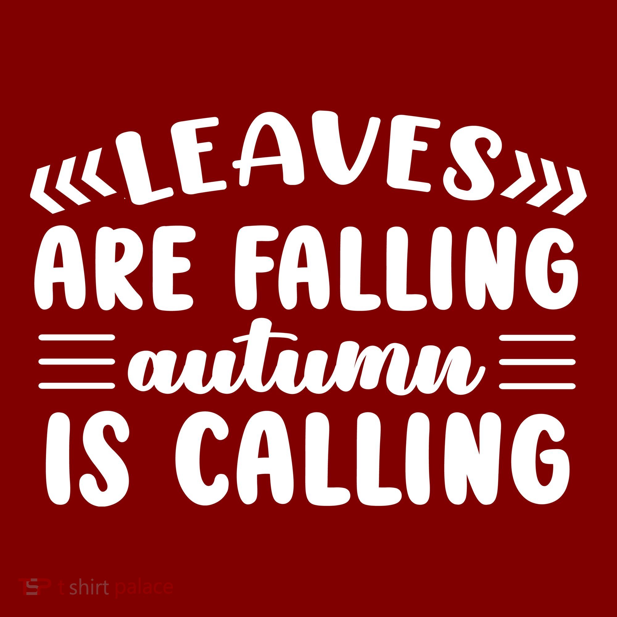 Leaves Are Falling Autumn Is Calling Beanie
