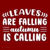 Leaves Are Falling Autumn Is Calling Mousepad thumb 1