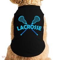 Lacrosse Player Gift Sticks  Doggie Tank thumb 0