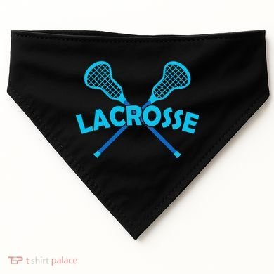 Lacrosse Player Gift Sticks  USA-Made Doggie Bandana