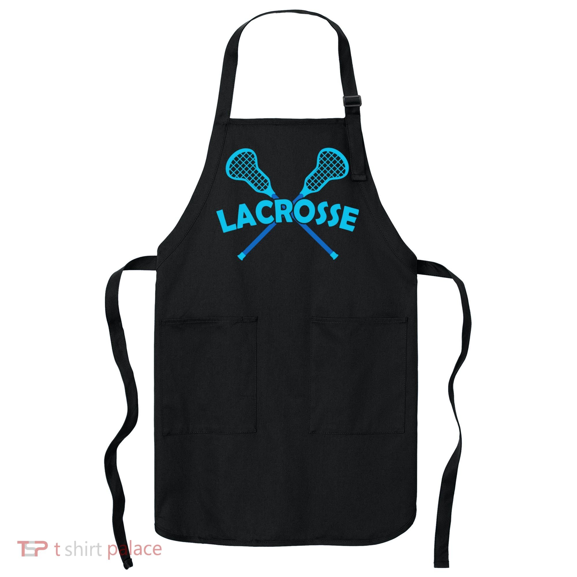 Lacrosse Player Gift Sticks  Apron
