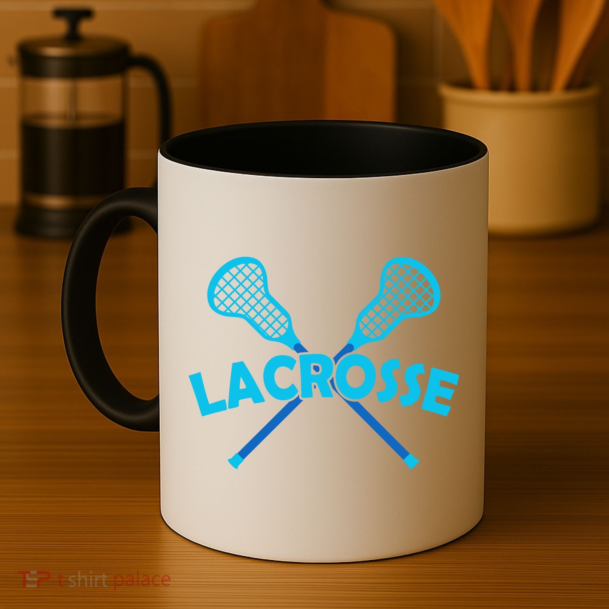 Lacrosse Player Gift Sticks  Coffee Mug