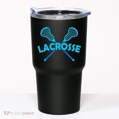 Lacrosse Player Gift Sticks  Tumbler