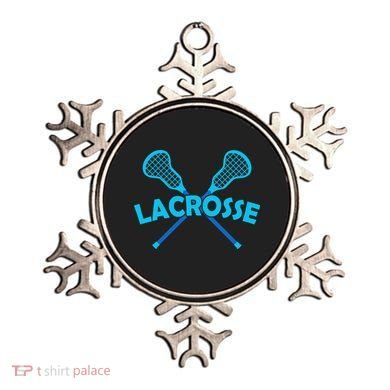 Lacrosse Player Gift Sticks  Ornament