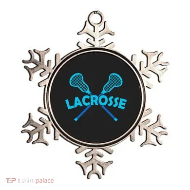 Lacrosse Player Gift Sticks  Ornament