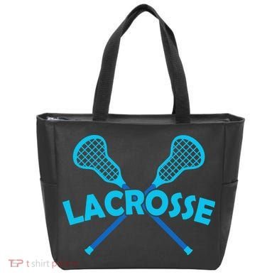Lacrosse Player Gift Sticks  Tote Bag