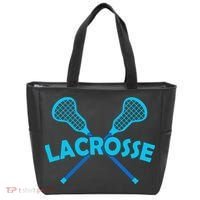 Lacrosse Player Gift Sticks  Tote Bag thumb 0