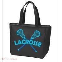 Lacrosse Player Gift Sticks  Tote Bag thumb 3