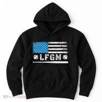 Lfgm American Flag Baseball Fan Hoodie thumb 0