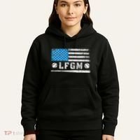 Lfgm American Flag Baseball Fan Hoodie thumb 5