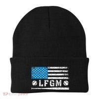 Lfgm American Flag Baseball Fan Beanie thumb 0