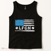 Lfgm American Flag Baseball Fan Tank Top thumb 2