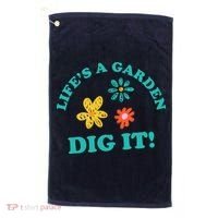 Life's A Garden, DIG IT! Golf Towel thumb 0