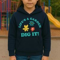 Life's A Garden, DIG IT! Kids Hoodie thumb 3