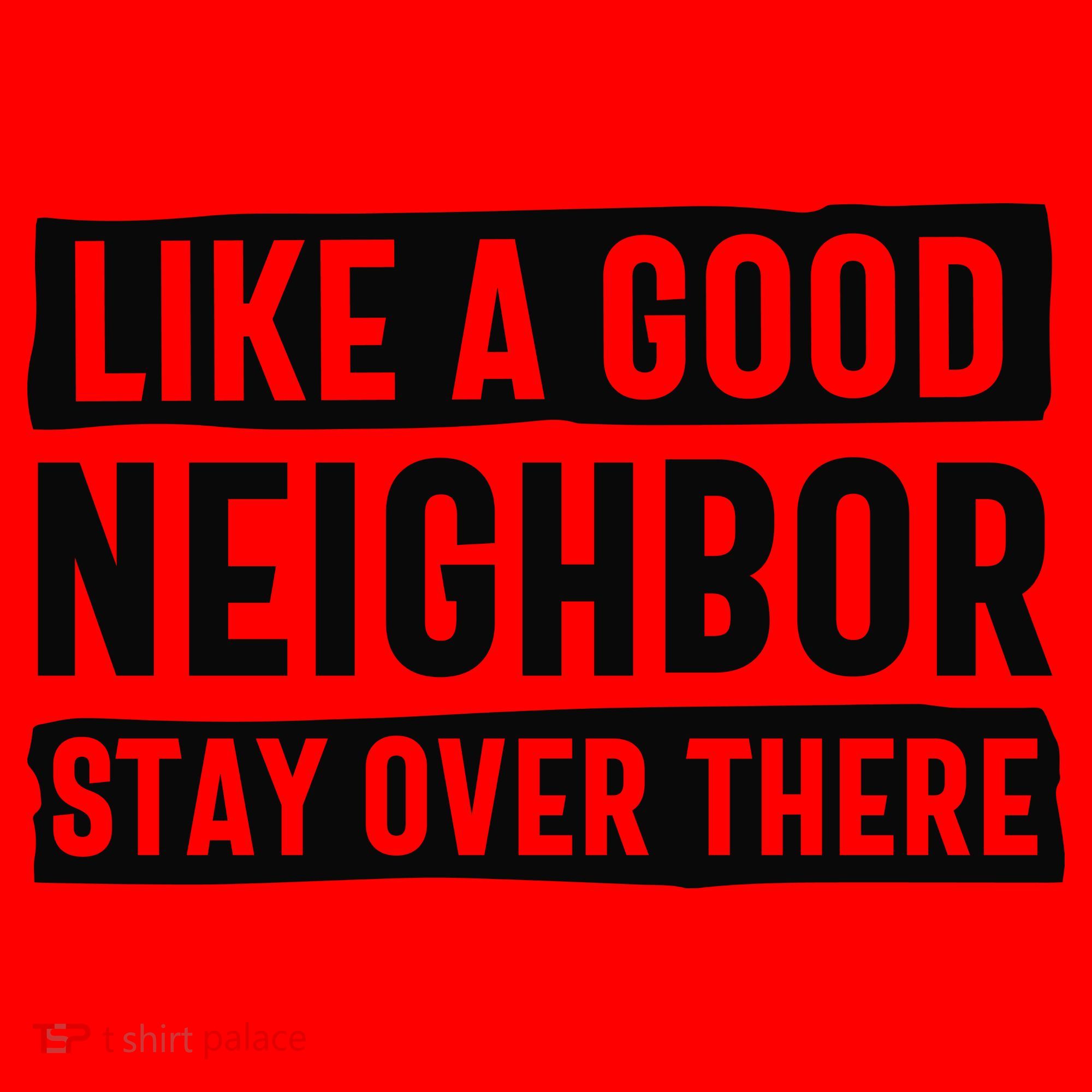 Like A Good Neighbor Funny Sarcastic Santa Hat
