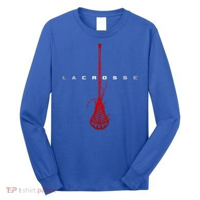 Lacrosse Apparel Gift Lacrosse Gift Long Sleeve Shirt