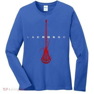 Lacrosse Apparel Gift Lacrosse Gift Women's Long Sleeve Shirt