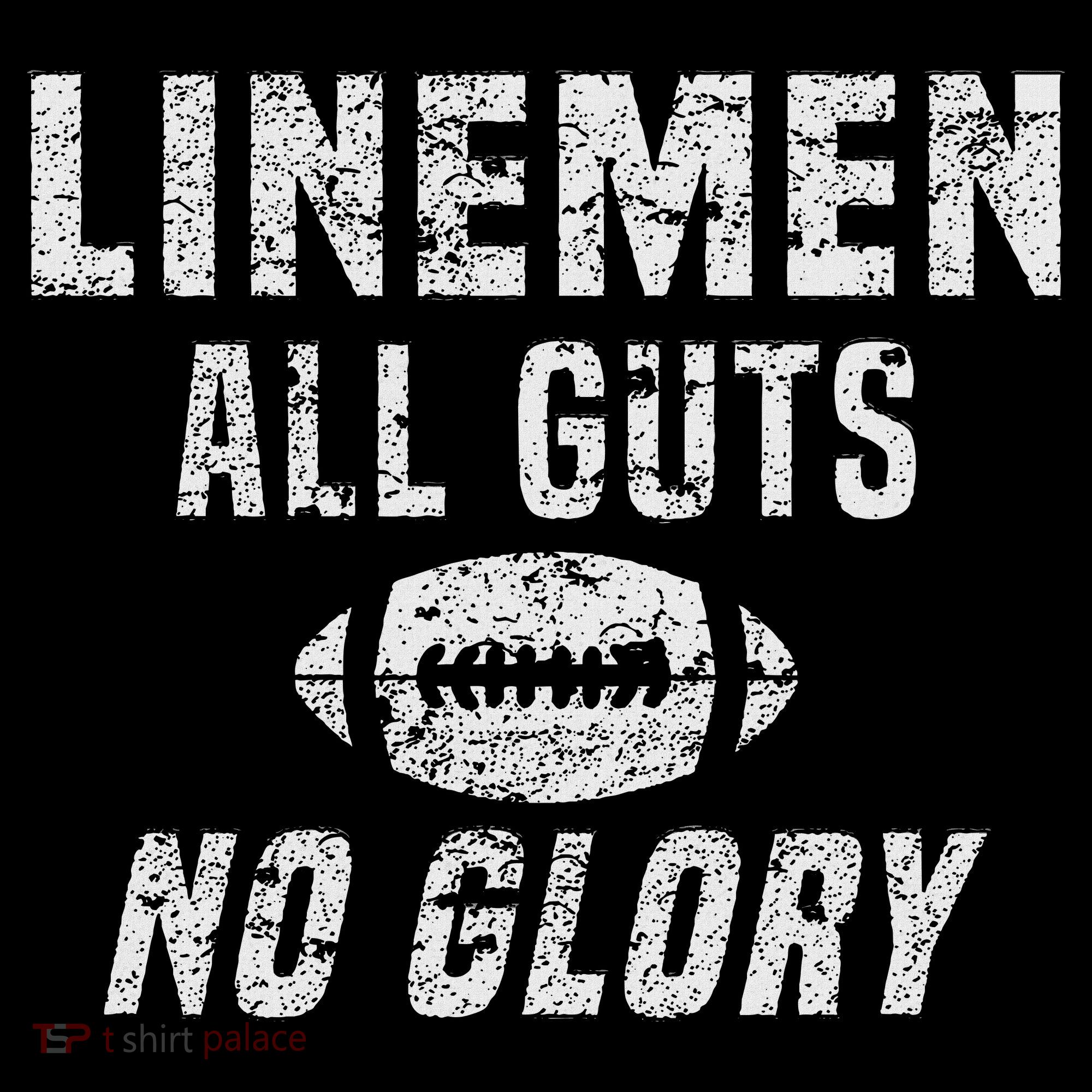 Lineman All Guts No Glory Football Lineman Women's Hoodie