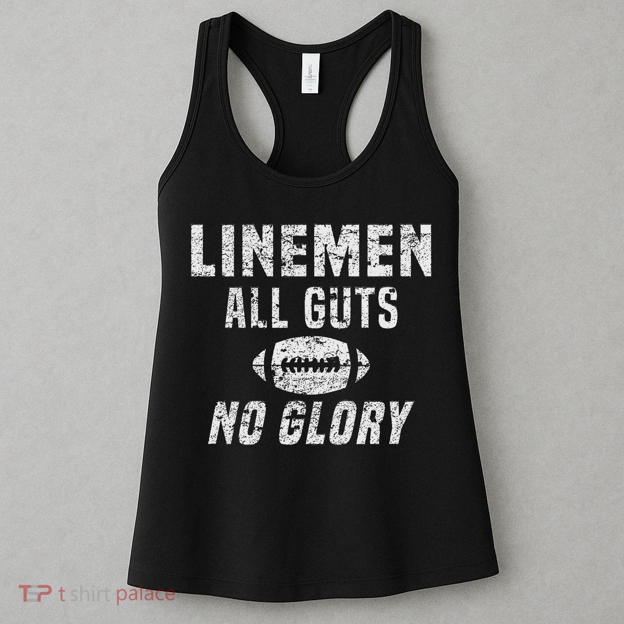 Lineman All Guts No Glory Football Lineman Women's Tank Top