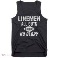 Lineman All Guts No Glory Football Lineman Tank Top thumb 0