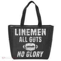 Lineman All Guts No Glory Football Lineman Tote Bag thumb 0