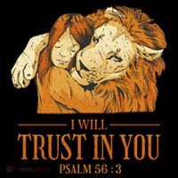 Lion And Girl I Will Trust In You Psalm 56 : 3 Coffee Mug thumb 5