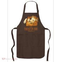 Lion And Girl I Will Trust In You Psalm 56 : 3 Apron thumb 0
