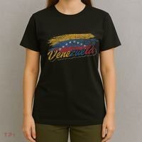 Latin American Gift Venezuela Flag Caracas Pride Venezuela T-Shirt thumb 4