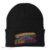 Latin American Gift Venezuela Flag Caracas Pride Venezuela Beanie thumb 0