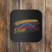 Latin American Gift Venezuela Flag Caracas Pride Venezuela Coaster thumb 0