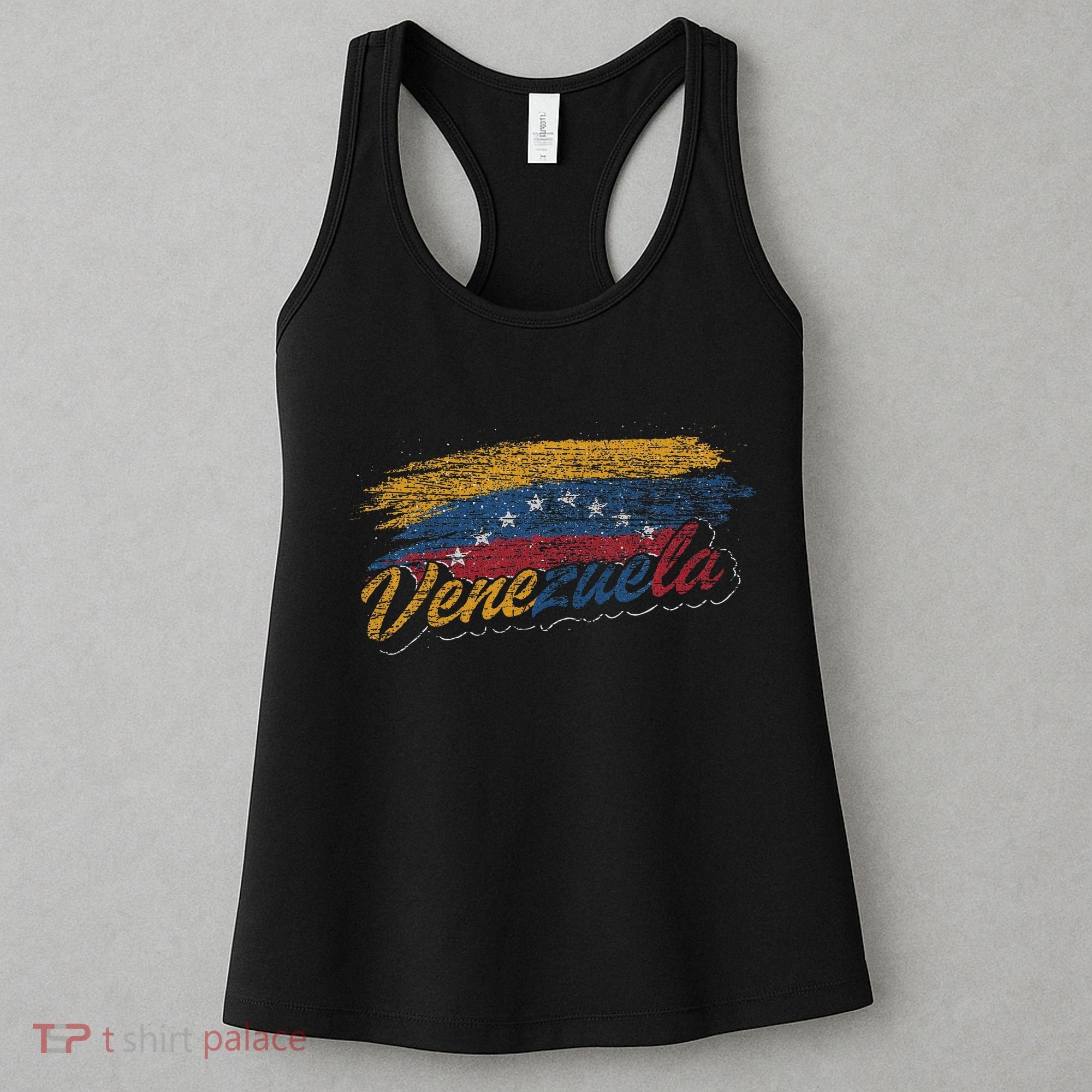 Latin American Gift Venezuela Flag Caracas Pride Venezuela Women's Tank Top