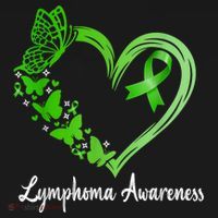 Lymphoma Awareness Green Ribbon Heart Lymphoma Warrior Women's Hoodie thumb 2