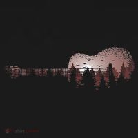 Landscape Acoustic Guitar Forest Trees Musician Guitarist Apron thumb 3
