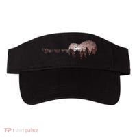 Landscape Acoustic Guitar Forest Trees Musician Guitarist Visor thumb 0