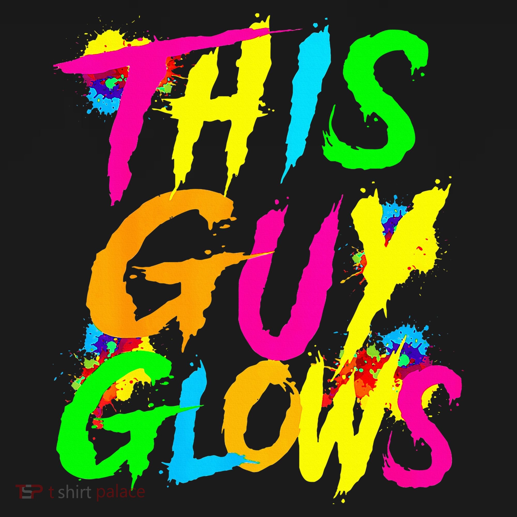 Lets A Glow Crazy Retro Colorful Quote Group Team Tie Dye Women's Long Sleeve Shirt