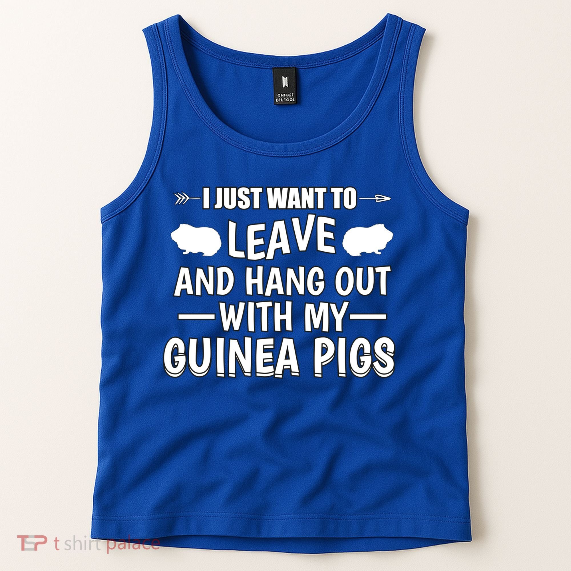 Leave And Hang Out With Guinea Pigs Gift Guinea Pig Funny Gift Tank Top