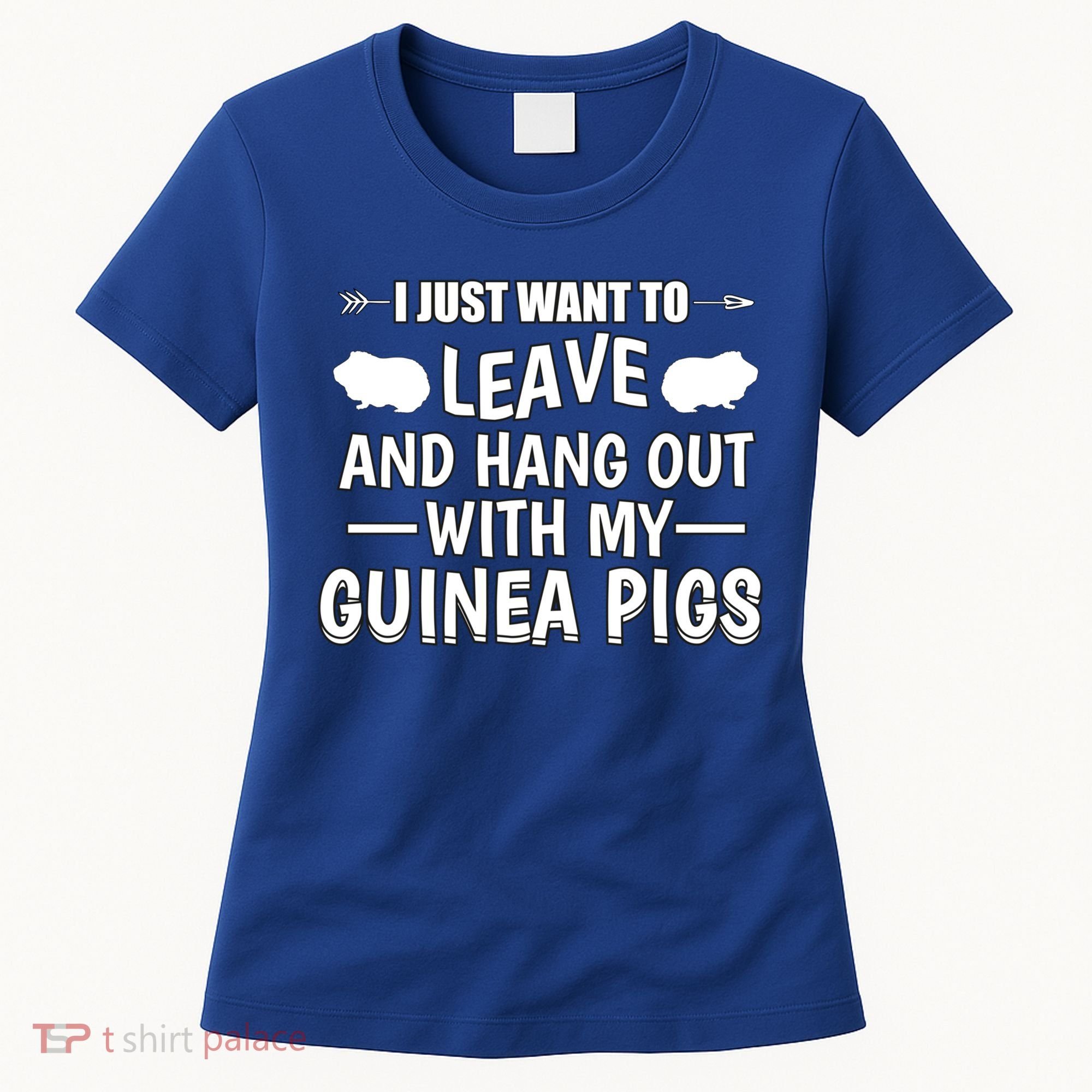 Leave And Hang Out With Guinea Pigs Gift Guinea Pig Funny Gift Women's T-Shirt