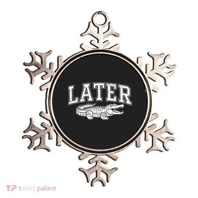 Later Alligator In A While Crocodile Gator Ornament