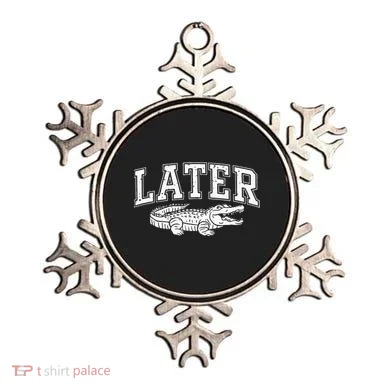 Later Alligator In A While Crocodile Gator Ornament